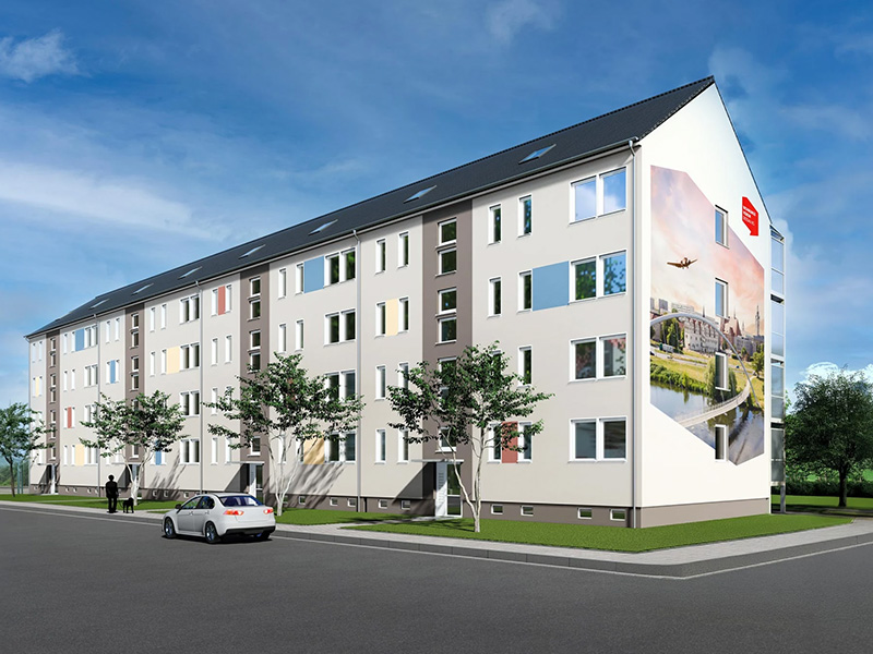 Sanierungsprojekt Amalienstrasse Dessau