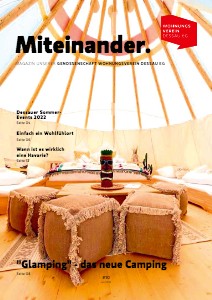 Mietermagazin Cover Ausgabe Juli 2022